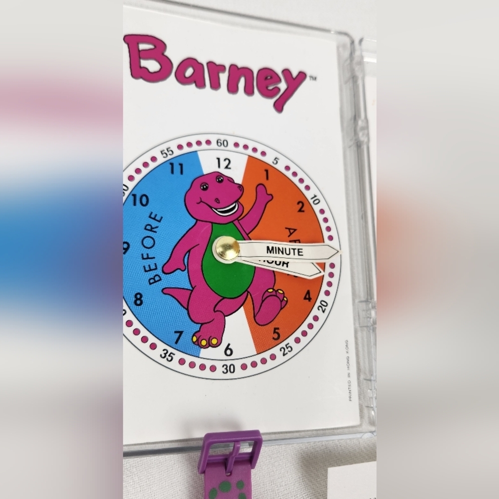 Vintage Armitron Barney Watch & Teach Me Time Book. - Picture 5 of 10